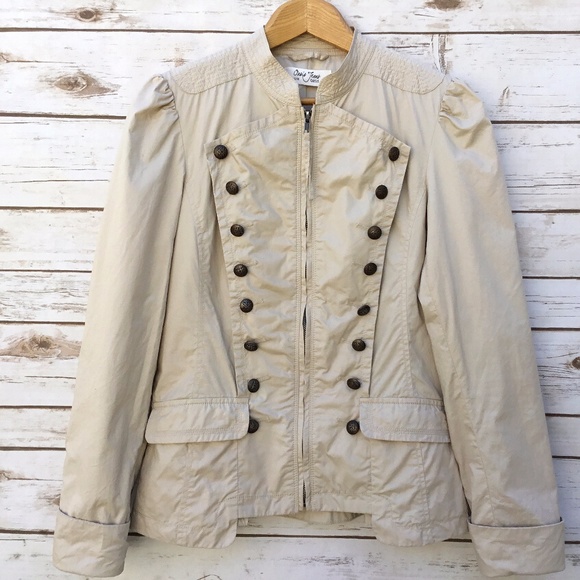 Oasis Jeans Jackets & Blazers - Oasis Jeans Beige Military Inspired Jacket